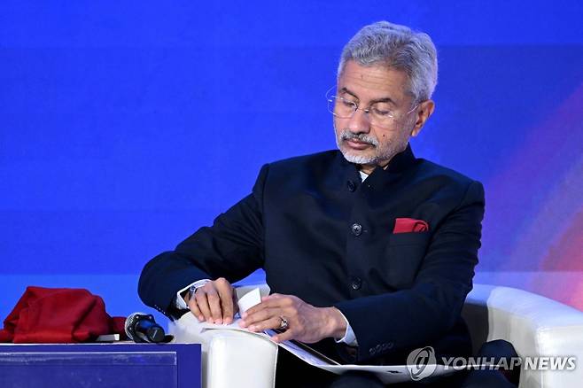 S. 자이샨카르 인도 외교장관 [AFP 연합뉴스 자료사진. 재판매 및 DB 금지]