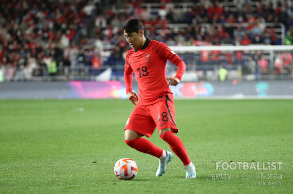 이강인(한국 남자 축구대표팀). 게티이미지코리아