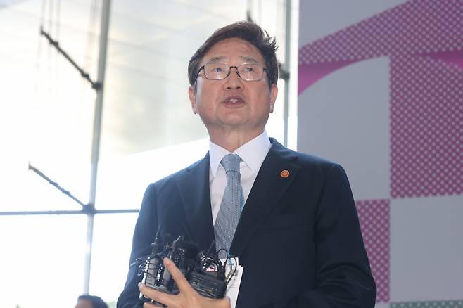 박보균 문화체육관광부 장관 [연합]