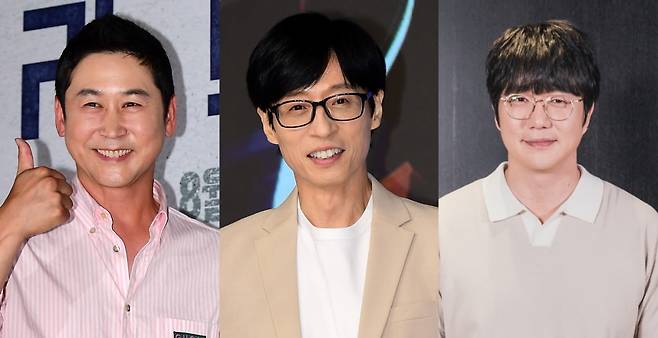 신동엽, 유재석, 성시경./사진=텐아시아DB, 티빙