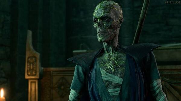 - 죽음의 신을 섬기는 사원에 잠들어 있던 위더스