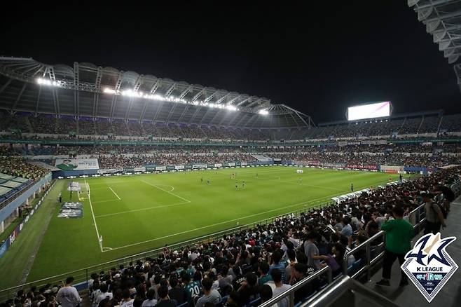 대전월드컵경기장 전경 사진=한국프로축구연맹 제공