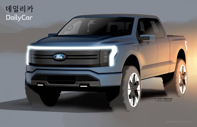 포드의 차세대 픽업트럭 이미지. (사진: 포드)