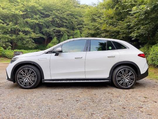 메르세데스 벤츠 '더 뉴 EQE SUV'. 장우진 기자