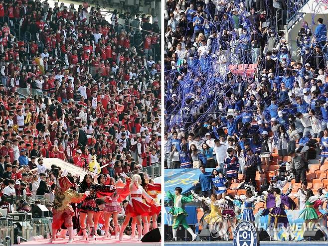 지난해 개최된 고연전 사진 [연합뉴스 자료사진]