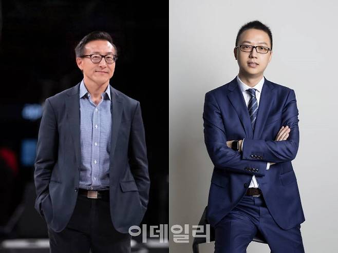 알리바바그룹의 차이충신(왼쪽부터)회장과 우융밍 최고경영자(CEO)(사진=알리바바그룹)