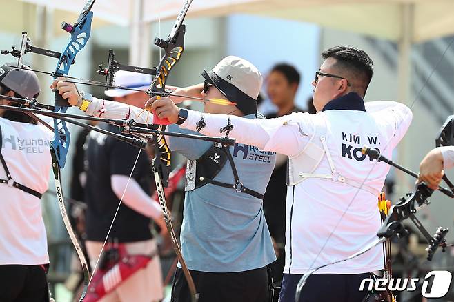 양궁 국가대표 김우진. /뉴스1 ⓒ News1 유승관 기자