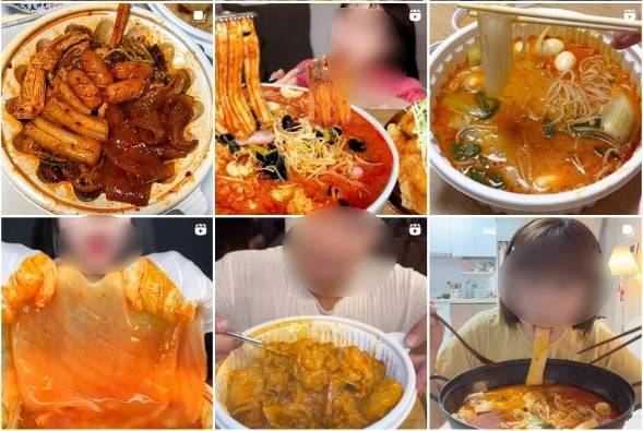 #마라탕 #마라탕 먹방 관련 SNS 인기 게시물. /사진=인스타그램 캡처