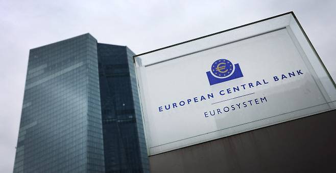 독일 프랑크푸르트에 있는 유럽중앙은행(ECB) 청사.(사진=AFP)