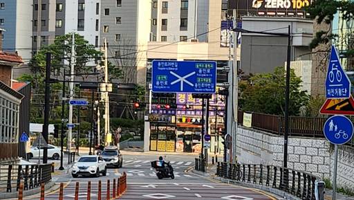 의정부시 용민로 21번길 사거리 모습. 김동일기자
