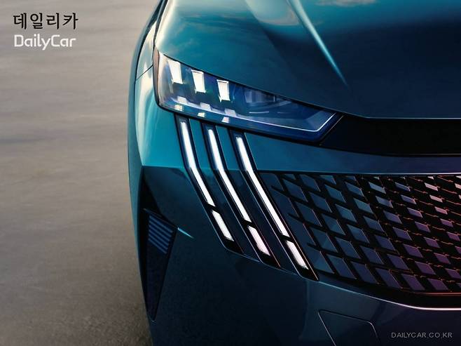 푸조, 뉴 E-3008 SUV (헤드램프)