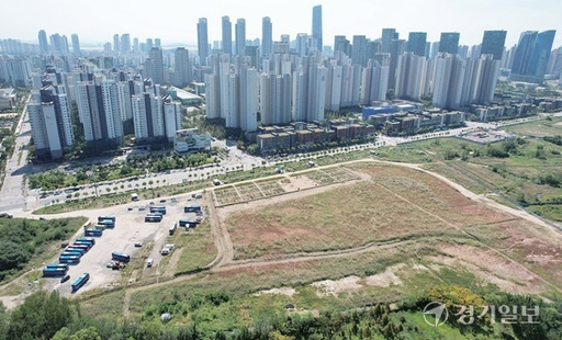 인천 연수구 송도국제도시 송도동 국제업무지구 28의1 병원 의료용지. 경기일보DB