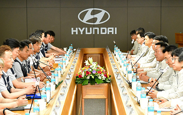 Hyundai Motor’s labor and management are holding a meeting on June 13. [Courtesy of Hyundai Motor]