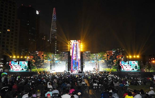 지난해 열린‘한성백제문화제’ 한성풍류콘서트 모습. (사진=송파구청 제공)