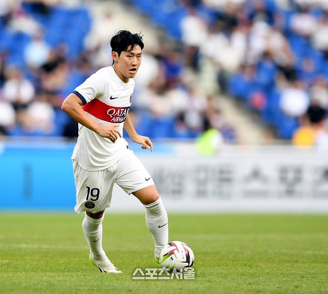 파리생제르맹(PSG) 이강인 2023. 8. 3. 부산 | 최승섭기자 thunder@sportsseoul.com