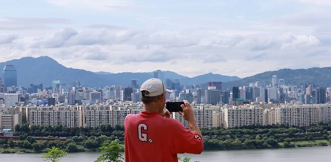 압구정 일대 아파트 모습 [사진출처 = 연합뉴스]