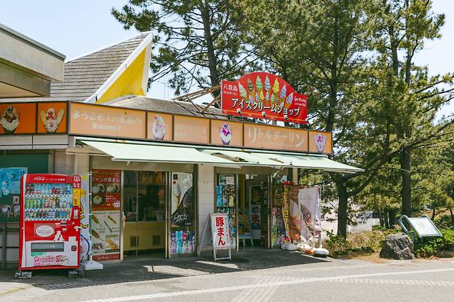 매점에서 산 먹거리를 새가 통째로 빼앗아갔다. 만화에서나 볼 법한 장면을 봤다