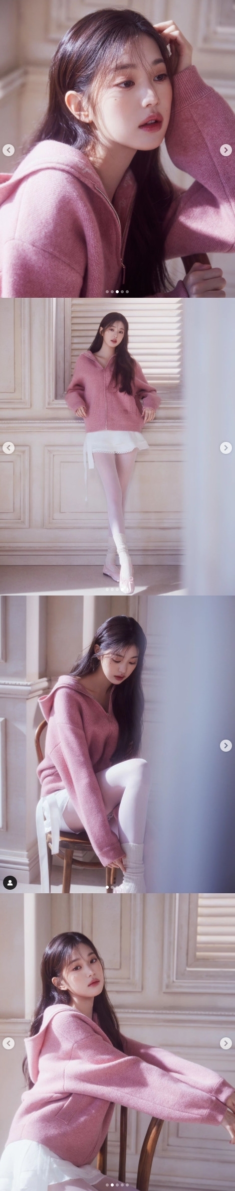 Seoul =) = Girl group IVE Jang Won-young showed off a dazzling ballerina figure.Jang Won-young posted several photos on his instagram on the 16th.In the photo, Jang Won-young is digging a picture of the ballerina concept. He is digging ballet shoes and ballet tights fashion on the legs like a doll, and adding a pink-colored nitro pure and lovely charm.In particular, he arouses admiration with his unique doll beauty.Meanwhile, IVE, which Jang Won-young belongs to, will hold IVEs first world tour Show What I Have Seoul performance at Seoul Jamsil Indoor Stadium for two days on October 7th and 8th.