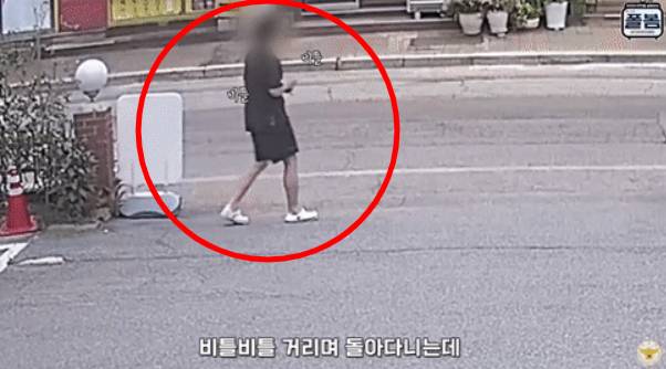 지난 8월 16일 오후 7시쯤 경기 고양시 일산서구의 한 지구대 주차장에 스스로 주차해 검거된 음주운전자 /사진=유튜브 채널 '경찰청' 캡처