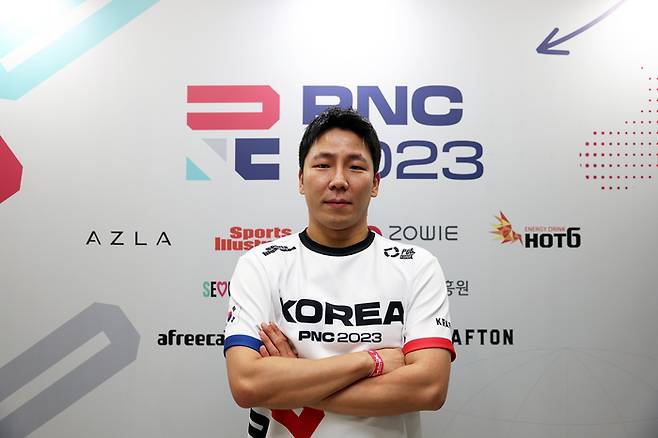 배틀그라운드 국가대항전 ‘PNC 2023’ 한국대표팀의 지휘봉을 잡은 신명관 감독. 사진 | 크래프톤