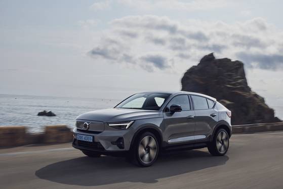 The updated Volvo C40 Recharge, the Swedish brand's first all-electric vehicle [VOLVO CAR KOREA]