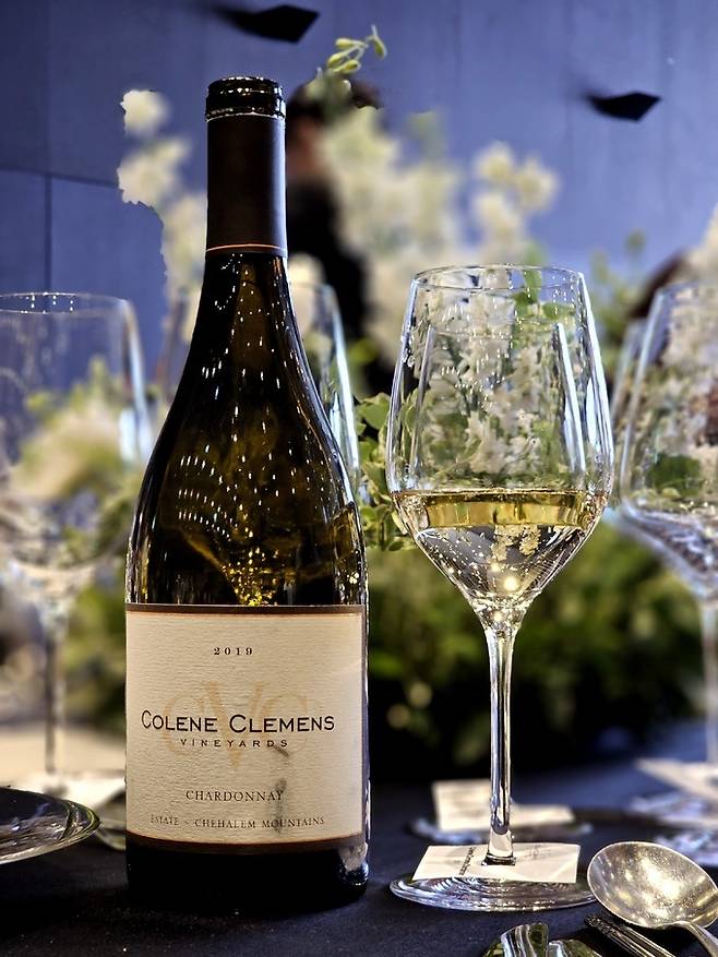 콜린&nbsp;클레멘스 빈야드 샤르도네.