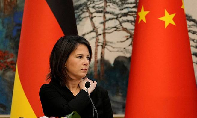 아날레나 베어보크 독일 외무장관. 로이터연합뉴스