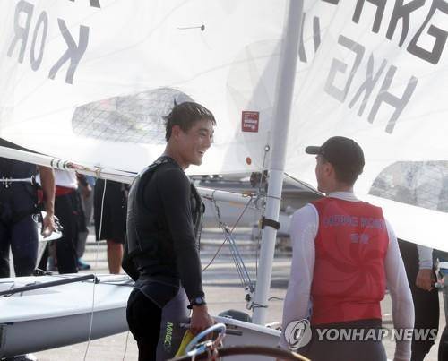 2018 자카르타·팔렘방 아시안게임 당시 하지민 [연합뉴스 자료사진. 재판매 및 DB금지]