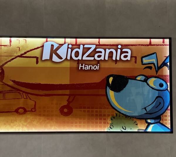웨스트레이크 하노이 5층 '키자니아' 10월 중순 오픈 예정이다. (사진=이승주 기자)