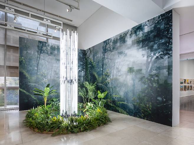 왕보의 '인테리어 분수'. 서울시립미술관 제공