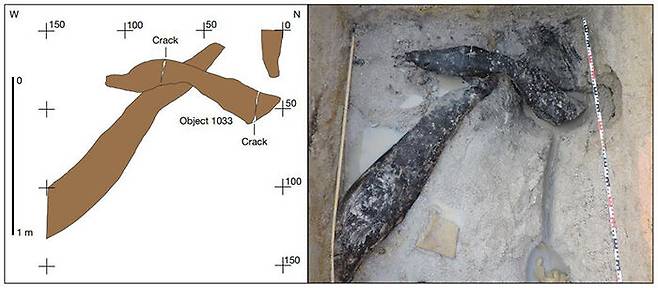 칼람보 폭포 유적지에서 발견된 46만7천년 전 목조구조물
