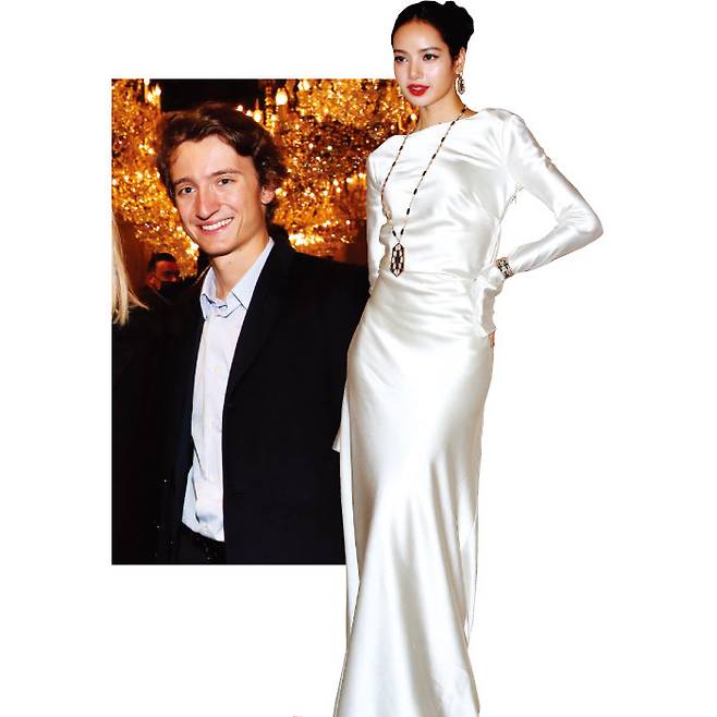 셋째아들 프레데릭과 최근 열애설이 불거진 블랙핑크 리사.