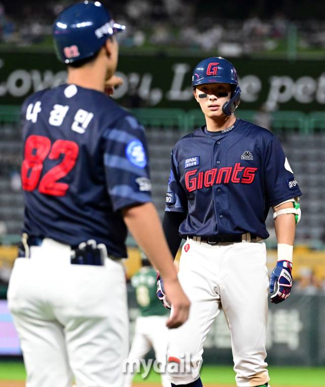 롯데 자이언츠 윤동희./인천 = 유진형 기자 zolong@mydaily.co.kr