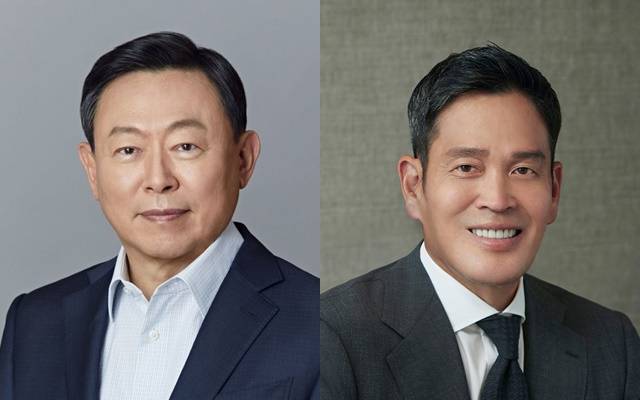신동빈 롯데그룹 회장(왼쪽)과 정용진 신세계 부회장. [각사 제공]