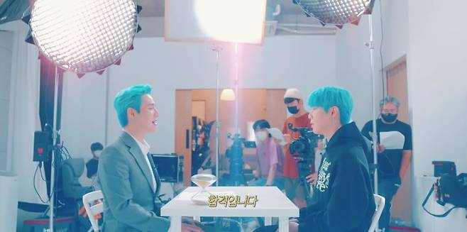 [서울=뉴시스]지난 2021년 장지수가 올린 '마지막 면접 : 장지수, 꽈뚜룹 본캐' 영상 (사진=장지수 유튜브 영상 캡처) 2023.09.09. photo@newsis.com *재판매 및 DB 금지