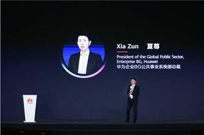 Xia Zun, President of Huawei Global Public Sector (PRNewsfoto/Huawei)