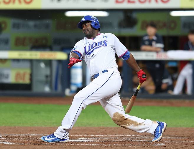 22일 대구 두산전 피렐라. 사진제공=삼성 라이온즈