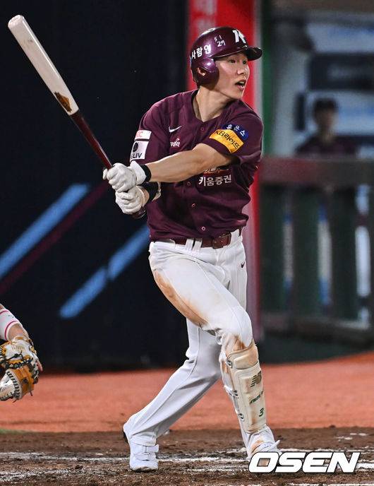 [OSEN=이석우 기자]  키움 김혜성. 2023.09.15 / foto0307@osen.co.kr