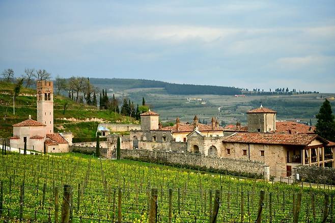 알레그리니 빌라 델라 토레 전경.