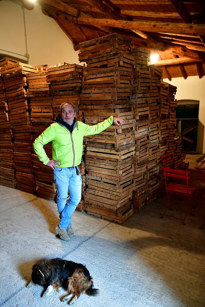 산타마리아 발베르데 전통방식 건조시설.