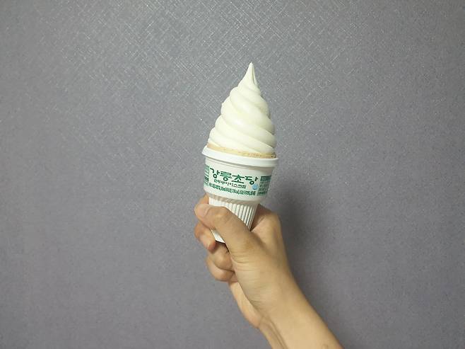 2020년 제스트코와 손잡고 출시했던 강릉초당 순두부 아이스크림. 회사는 유사한 맛으로 통 아이스크림 출시를 준비 중이다. /강릉초당두부