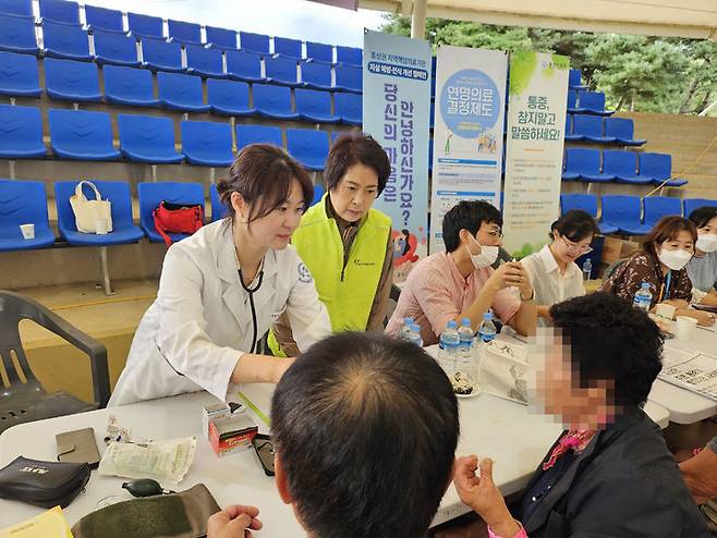 [홍성=뉴시스] 충남도 홍성의료원 공공의료서비스 모습.  *재판매 및 DB 금지