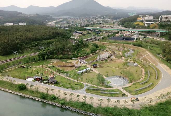 일광이천생태공원 현장사진. 사진제공ㅣ부산 기장군