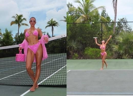 킴 카다시안이 공개한 근황 / 킴 카다시안