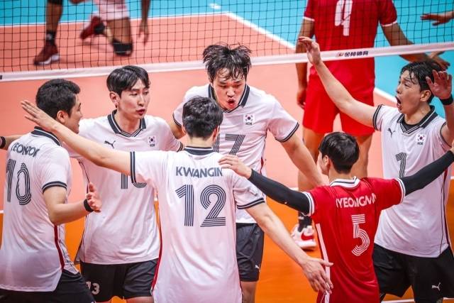 남자배구대표팀./AVC