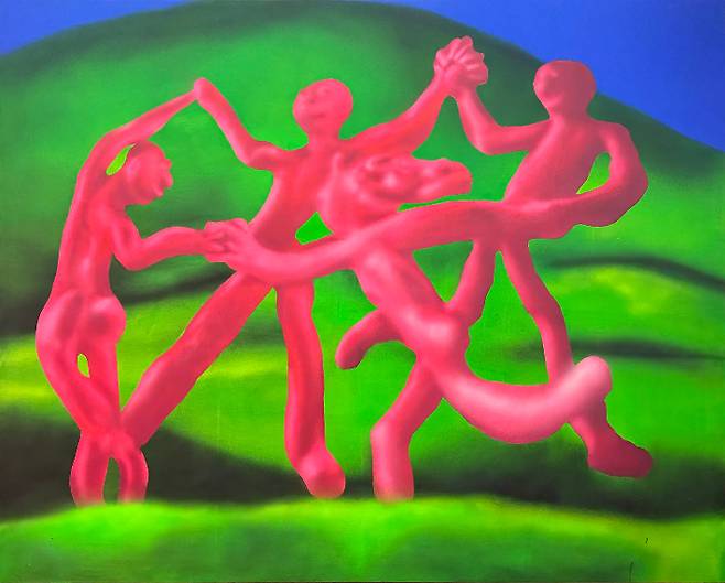 오스틴 리 작가의 '조이'. 롯데뮤지엄 제공