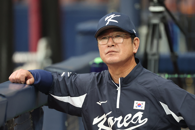 류중일 대표팀 감독. 연합뉴스