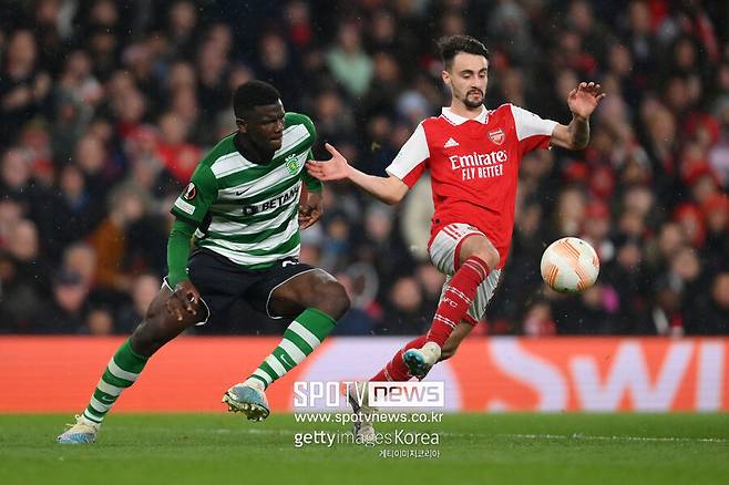 ▲ 스포르팅CP의 중앙 수비수 우스망 디오망데를 아스널이 눈여겨 보고 있다.