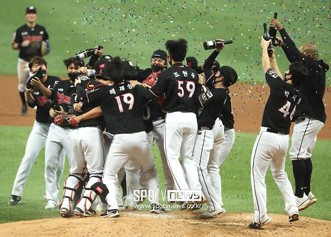 ▲ 2021년 KT 한국시리즈 우승 ⓒ곽혜미 기자
