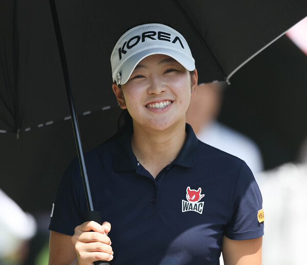 '2022 항저우 아시안게임' 여자 골프에 출전한 유현조. 사진제공=KLPGA